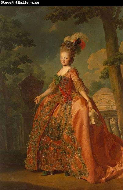 Alexander Roslin Portrait of Grand Duchess Maria Fiodorovna